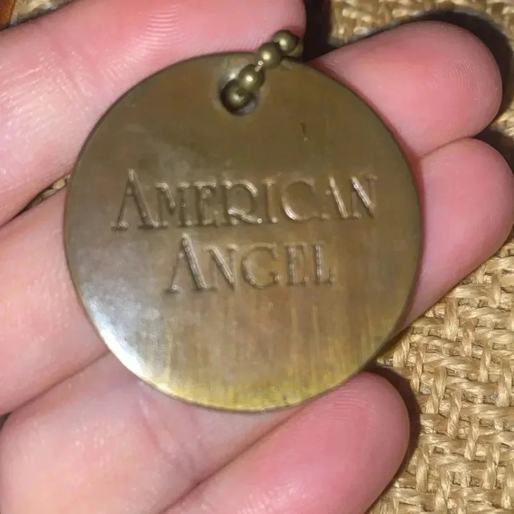 EUC American Angel Straw & Genuine Leather Handbag Purse- Made in Columbia - Picture 6 of 6